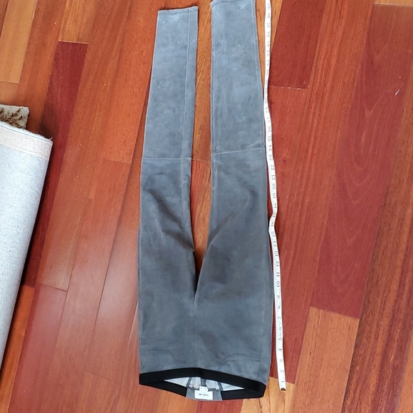 Helmut Lang leather pants sz 6 - Picture 4 of 10